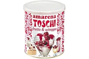Toschi Toschi Amarena 1 paquet de 1000 grammes / qualité premium d'Italie / garniture italienne authentique. 1.00 kg 1000.00 ml