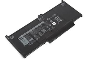 Dell MXV9V Laptop Battery (7.6V/60Wh/4-Cell) for Inspiron 7300 2-in-1/7306 2-in-1 (Black), Latitude 5300/5300 2-In-1/5300 2-in-1 Chromebook / 5310/5310 2-in-1/7300 / 7400