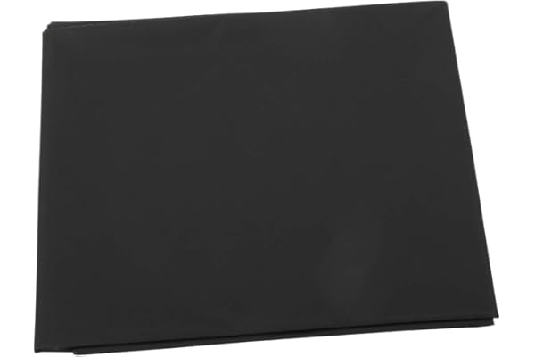 Fozriybefy Drap de lit imperméable en PVC pour adultes - Jeu sexy - Housse de matelas hypoallergénique - 220 x 2 cm - Noir