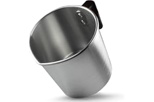 FOXNSK La cire Fusion Pot 1,2 L La cire Tasse Parfumé Bougie DIY La cire Fusion Pot Cruche Interne pour Bougie Fabrication et Savon Fabrication Artisanat