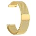 Produktbild Globeagle Magnetic Milanese Loop Watchband Bracelet Wrist Strap Replacement for Samsung Galaxy Watch Active (Gold)