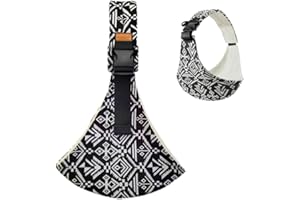 DAVBNM Baby Sling, Toddler Carrier Slings, Baby Sling Carrier with Thick Shoulder Straps (Adjustable) for Newborn Infant Toddler 3-36 Months, Breathable and Comfortable