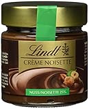 Erhältlich als Haselnusscreme und dunkle Kakaocreme