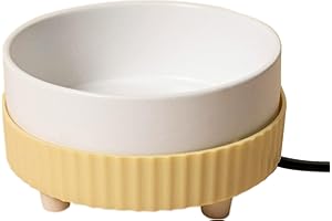 PESONCARL Miska na wodę dla psa, podgrzewana miska dla psa, podgrzewana miska na wodę dla psów, podgrzewana miska dla zwierząt domowych zapewnia wodę do picia w zimie, miska termiczna dla psa, kota, rabina,