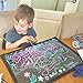 Price comparison product image Acrylic Led Drawing Board Light up Message Writing Boards Flashing Erasable Menu Sign Kids Fluorescent Doodle Scribble Board for Children-Sensory Toy for Autism, ADHD, Special Need