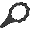 ULROAD Key Compatible with BBS RC Anniversary GTI Jubi Hub Cap Wrench Wheel Centre Cap Golf 4 Tool