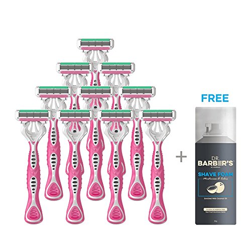 Dorco LetsShave Soft Touch 4 Disposable Razor for Women - 10 Razors RS.349 (50.00% Off) - Amazon Dorco LetsShave Soft Touch 4 Disposable Razor for Women - 10 Razors RS.349 (50.00% Off) - Amazon