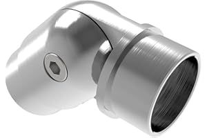 Sellon24® Edelstahl Handlauf Konfigurator 42,4 Treppe Zubehör Wandhandlauf Handlaufhalter Halterung Verbinder Eckbogen Rohr Edelstahlrohr Steckfitting V2A Geländer geschliffen Wand SET