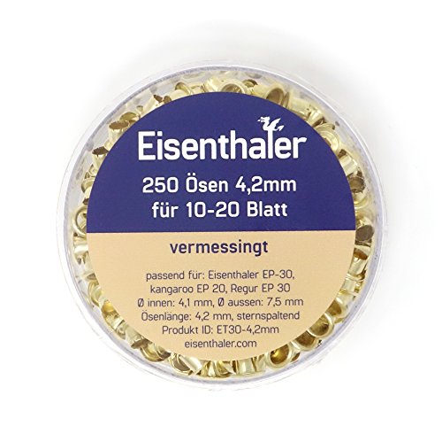 Ösen 4,2 mm für 10 – 20 Blatt - 2