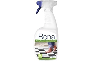 Bona Golvrengörare, stenkakel och laminatrengörare, laminatrenare spray 1 L, laminatrenare randfri, laminatrenare med tätning