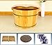 Produktbild Smxjp Fußbad Fuß Fässer/Fußbad/Badewanne Fuß Wanne/Massage Perlen Fuß Barrel Fuß Bad Holz Becken Holz Barrel (größe : 2)