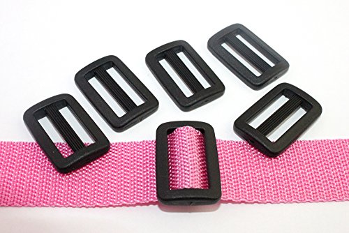 Schieber-Stopper-Gleiter 10 Stück für 25mm Band-Gurtband