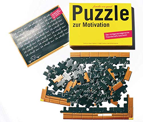 familie von quast - Puzzle Zur Motivation Das etwas andere Puzzle mit 96 Teilen (Größe DIN A4) und innenliegendem Lösungsmotiv