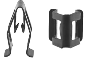 UXCELL sourcing map 20Pcs Clip fixation retenue métal intérieur ctral Tableau bord console bord