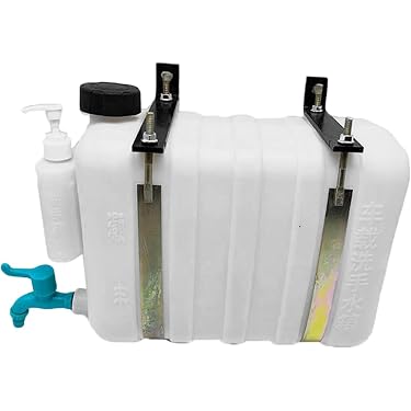 Lot De 2 Bidons D'Eau Pliables 10L - Anti-fuite, Transparents - Pour Camping, Randonnée, Urgence