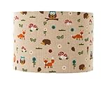 Woodland Freinds Lampshade / Ceiling Light 8"
