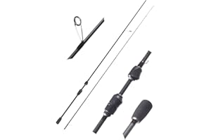 FISHZONE BLACKROCK FISHING ROD Series NEUTRON ULTRA LURE 6' 11" 0.5-5G High Modulous Carbon Fibre Ultra light lure Pure Fun!