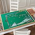 Easylife Jigsaw Puzzle Board, Lightweight Adjustable Puzzle Organiser, Puzzle Table Foldable with Drawers, Fits up to 1500 Piece Puzzle (H66xW89xD4cm) - Fully Guaranteed