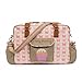 Yummy Mummy Stylish Nursery Changing Bag - Pink Butterflies Design - Includes Travel Changing Mat Cupcake Design