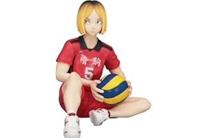 Gooyeh Haikyuu Figuras Kozume Kenma Figura sentada Anime Model Figura de Anime Figura de acción de PVC Anime Figura de Acción Coleccionables Adorno de Escritorio 14 cm
