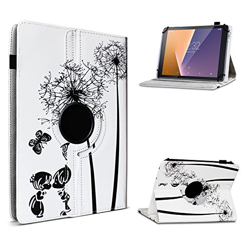 Vodafone Tab Prime 6 / 7 robuste Tablet-Schutz-Hülle aus hochwertigem Kunstleder Tasche mit Standfunktion 360° drehbar Universal-Cover-Case kombiniert Schutz und Design von UC-Express®, Farben:Motiv 7