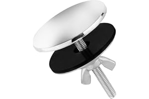 JOYIAL Copertura del foro per rubinetto, 5 cm, in acciaio inox, tappo per foro per lavello, buona tenuta, copertura per lavello da cucina, bagno