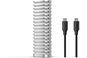 TERRAMASTER D1 SSD 10Gbps M.2 NVMe SSD-hölje, Aluminium SSD-kapsling