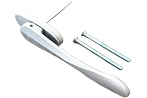 XYLRSMH Upvc fönsterhandtag aluminiumlegering hölje fönsterskärm fönsterhandtag vikbar dörr svärdformad tunn platt fyrkantig
