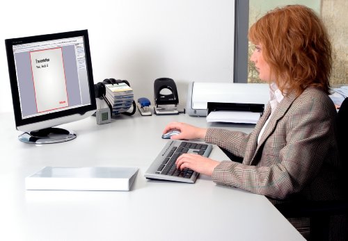 Esselte Group 49700 Essentials - Archivador para presentaci  n  con anillas personalizable  A4  capacidad para 140 hojas  cart  n recubierto de polipropileno  anillas 25 mm   color blanco