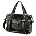 BAIGIO Brown Soft Leather Tote 17 Inch Laptop Shoulder messenger Briefcases RS.8821.00