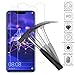 Price comparison product image ANEWSIR [2 Pack] Screen Protector for Huawei Mate 20 Lite (6.3"), Mate 20 Lite Screen Protector, 9H Hardness Bubble Free Installation High Responsivity Glass Screen Protector for Huawei Mate 20 Lite.