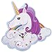 Produktbild Close Up Einhorn Wanduhr Magic Rainbow, Unicorn Uhr aus MDF 31x30x3 cm, batteriebetrieben