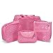 Produktbild Urcover Kosmetik-Tasche im 4er Set I Damen Kulturtaschen in Versch. Größen I Waschbeutel Waschtasche mit Aufhänger in Pink