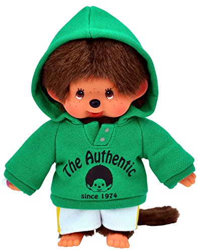 Preisvergleich Produktbild Sekiguchi 200530 - Monchhichi Junge im grünen Parka, 20 cm