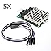 Produktbild MYAMIA 5Pcs Max7219 Dot Matrix Module Mcu LED Control Module Kit Für Arduino