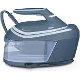 Philips PerfectCare 6000 Serisi Buhar Kazanlı &Uuml;t&uuml;, G&uuml;&ccedil;l&uuml; Buhar, Yanma Garantisi Yok, Kompakt Tasarım, 1,8L &Ccedil;ıkarılabilir Su H
