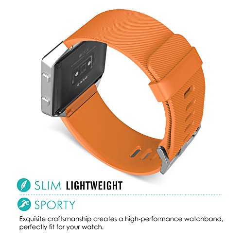 MoKo Fitbit Blaze Armband – [6 Stück] Silikon Sportarmband Sport Band Uhrenarmband Uhr Erstatzband für Fitbit Blaze Smart Fitness Watch - 4