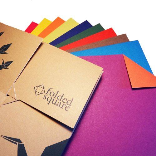 Origamipapier 100 Blatt Kontrastfarben Contrasting Colour Collection - 2