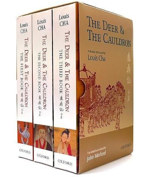 Cha Jin Yong L Deer And The Cauldron 3 Volume Set Amazon De Cha Louis Minford John Fremdsprachige Bucher