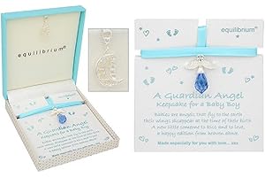 EQUILIBRUIM Equilibrium Guardian Angel Baby Boy Keepsake
