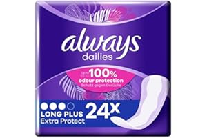 HYGIÈNE, BEAUTÉ ALWAYS - Dailies Protèges-Slips Long 24 Protèges - Lot De 4 - Offre Special