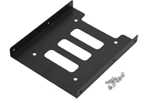 luosh Da 2.5"a 3.5" SSD HDD Adattatore per Metallo Staffa di Montaggio Supporto per Disco Rigido Dock per PC