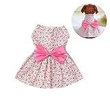 2016 romantische Schöne Welpen Hund Prinzessin Kleid Hund Welle Punkt Gaze Rock Pet Tutu Kleid