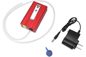 RUIQAS Herramienta Recargable portátil del Acuario del Acuario del Acuario del Estanque de la Bomba de Aire del oxígeno de la aleación de Aluminio