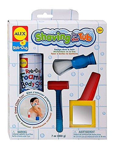 Alex Toys Shaving in the Tub Bath Toy Set, 5-Piece