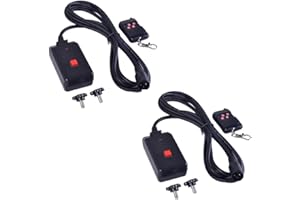CosyCaya 2 PC 90-240VAC 2 en 1 Control Remoto InaláMbrico 3 XLR para MáQuina de Humo Fiesta DJ Escenario Efecto de IluminacióN AtmóSfera
