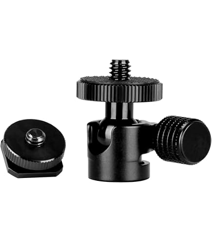 Smatree Aluminium-Stativ-Adapter für GoPro Session, GoPro Hero 2018, GoPro HeroFusion, GoPro