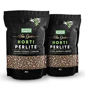 IFFCO Urban Gardens - Horti Perlite 800gm (400gm X Pack of 2) 