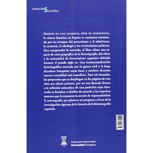 Historiadores en España: Historia de la Historia y memoria de la profesión (Ciencias Sociales)