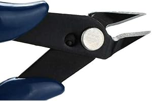 AUXPhome Micro-Sheorfschneider/Stahlzange für einfaches Schneiden Einer Vielzahl von Renntauben Vogel Huhn Ente Geflügel Haustier Fuß Beinbänder Ring und Kleiner Metalleisendraht